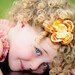 Tutu Baby Toddler Girl Tutu - Tropical Sunset Summer Tutu - 6 Months to 5T - Matching Satin Flower Clip