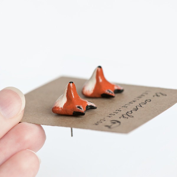 Le Fox Stud Earrings