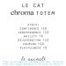 Le Cat Chroma Totem Necklace by le animalé - Made to Order