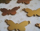 Vintage Butterfly Connectors Brass