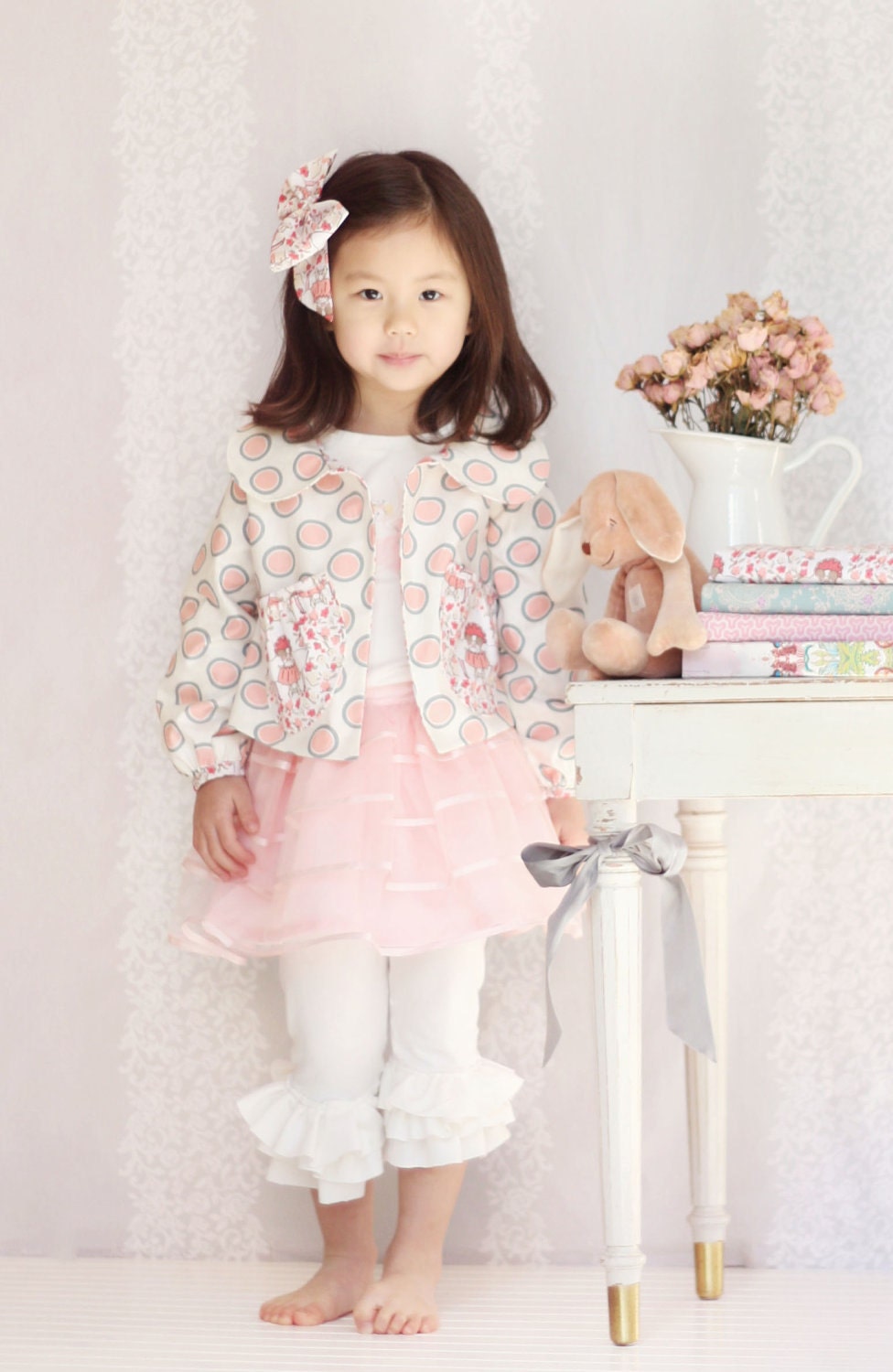 Molly Jacket PDF Pattern & Tutorial, All sizes 2t-10 years included