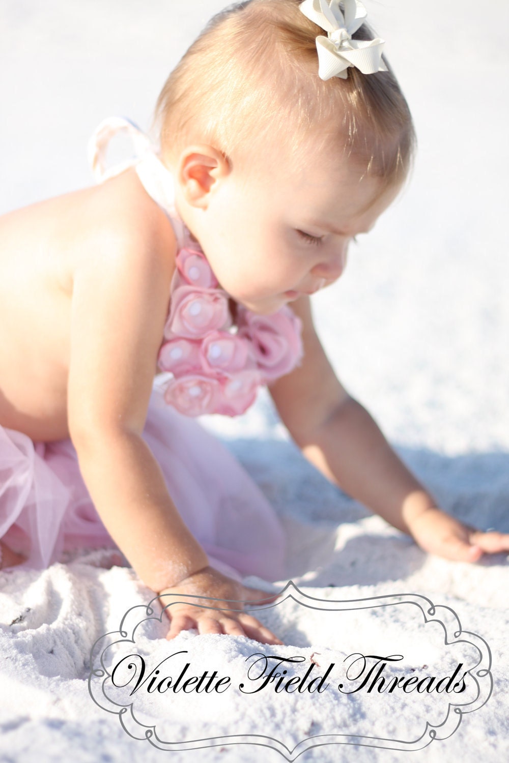 Delilah Statement Necklace- PDF Pattern Tutorial, 2 sizes: 0-3 years & 4-12 years