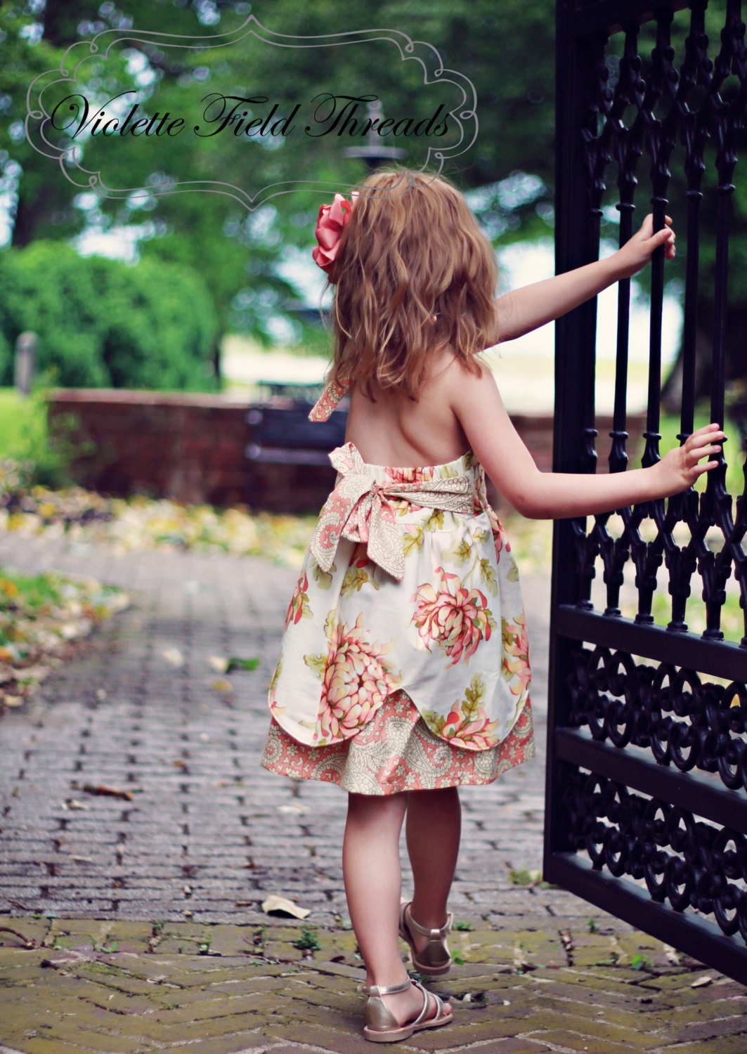 Viola Sweetheart Dress PDF Pattern Tutorial, Easy How to, Ebook, Epattern, Sizes 2-7 included