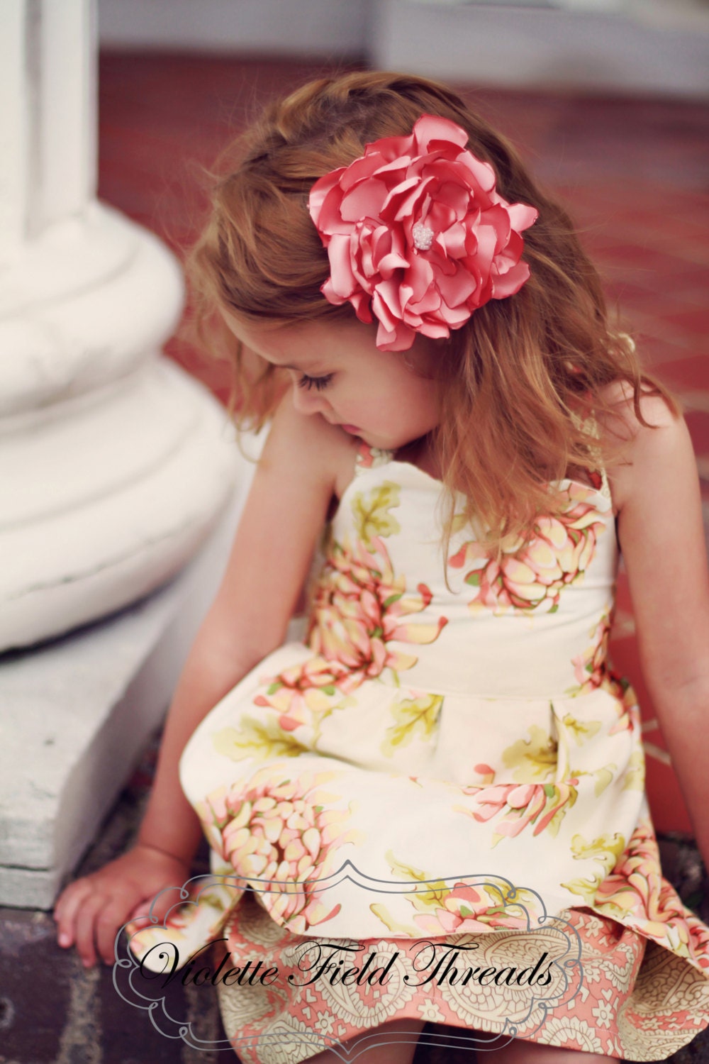 Viola Sweetheart Dress PDF Pattern Tutorial, Easy How to, Ebook, Epattern, Sizes 2-7 included