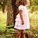 Adele Bustle Dress PDF Pattern & Tutorial, All sizes 2t-10 years included