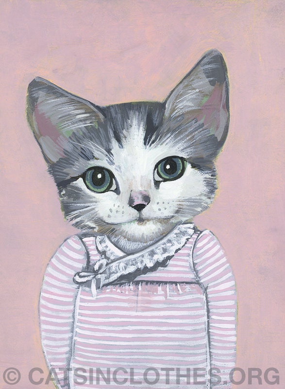 Elise  -8.5 x 11 -Matte Print - From Painting by Heather Mattoon