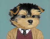 Stewart  - 8.5 x 11 -Matte Print- From Painting by Heather Mattoon