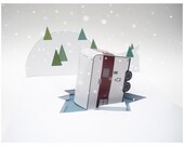 Thin Ice - papercraft disaster