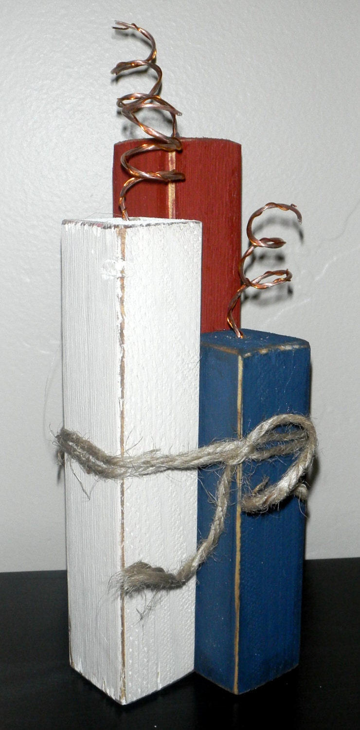 Tall Fourth of July Firecrackers.
