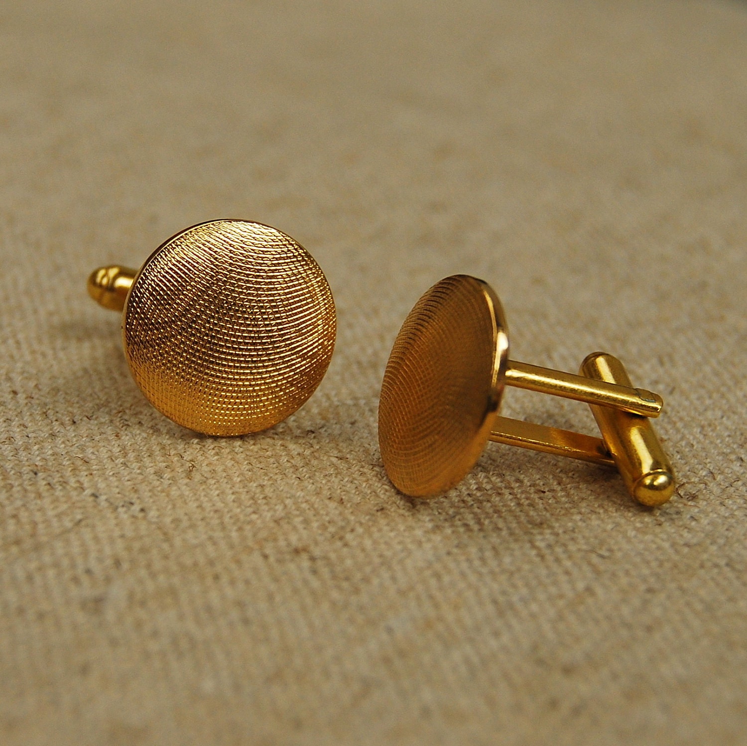Golden Cufflinks