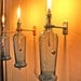 HARDWARE ONLY -2 Wine Bottle Oil Lamps - copper wall sconce - Use Your Own Bottles - Hostess Gifts