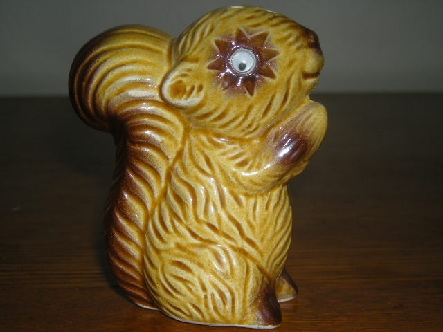 Vintage Salt and Pepper Shakers - Two Squirrels