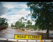 Road Closed Diana Mini Photograph 5 x 7" Print