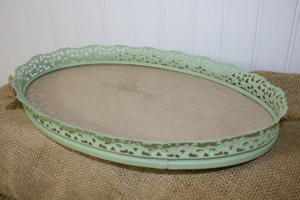 Vintage Upcycled  Vanity Tray - Ornate