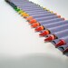 crayon ammo belt for kids -- lavender