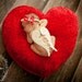 Little Angel Wings - PERFECT WHITE - Wood Carved - Photography Prop - Newborn Valentine Day