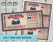 Vintage Train DIY Party Pack Il_170x135