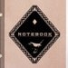 notebook diamond bird - pastel rose - limited edition
