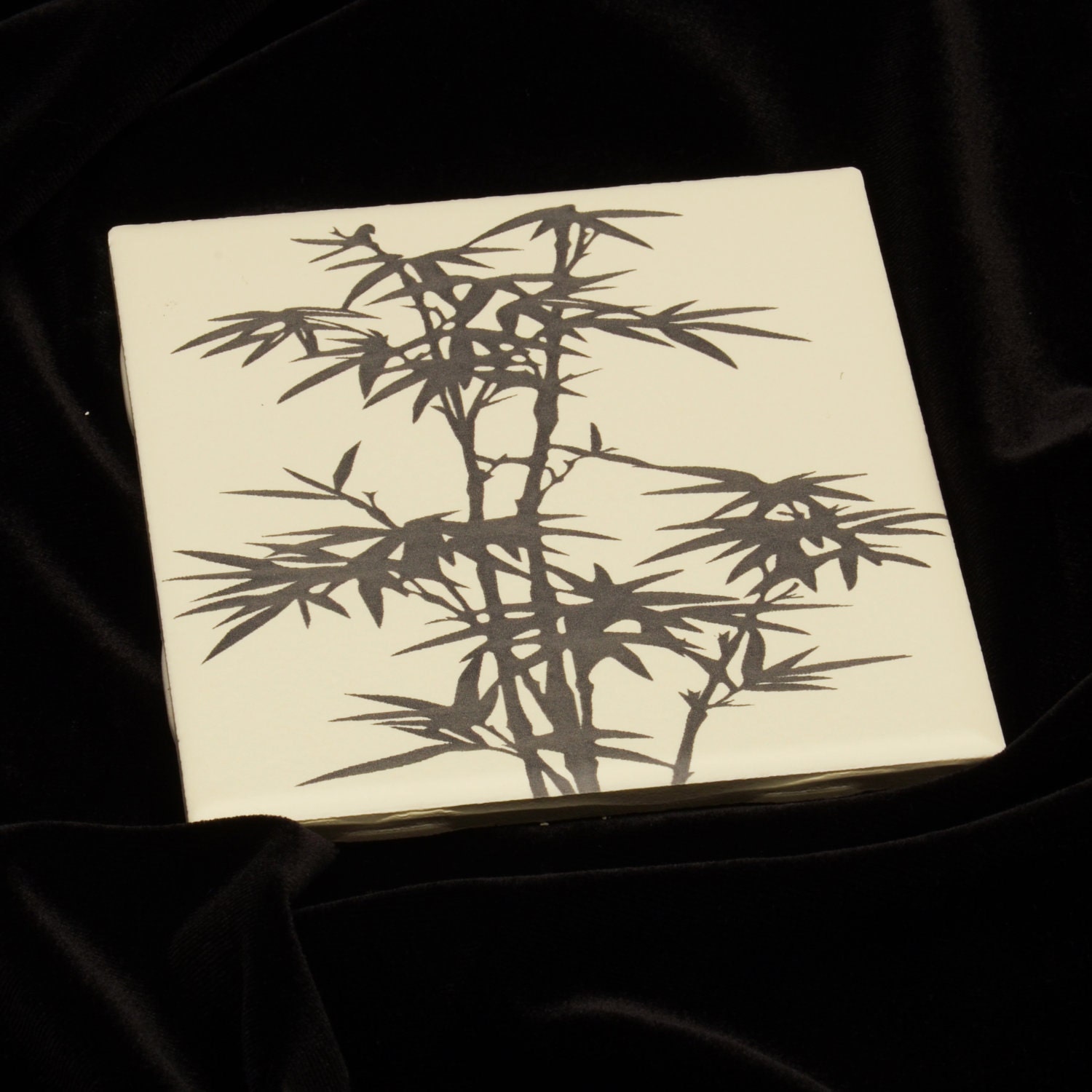 Bamboo Tile Coaster Set - Set of 5