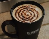 Dusting stencils for your coffee - set of four.