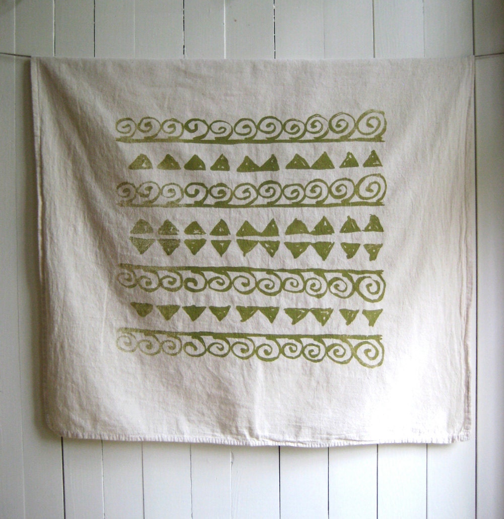 SALE / Natural Cotton Towel. Kamma