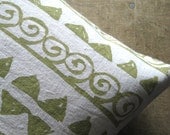 Kamma Printed Hemp Pillow Cover