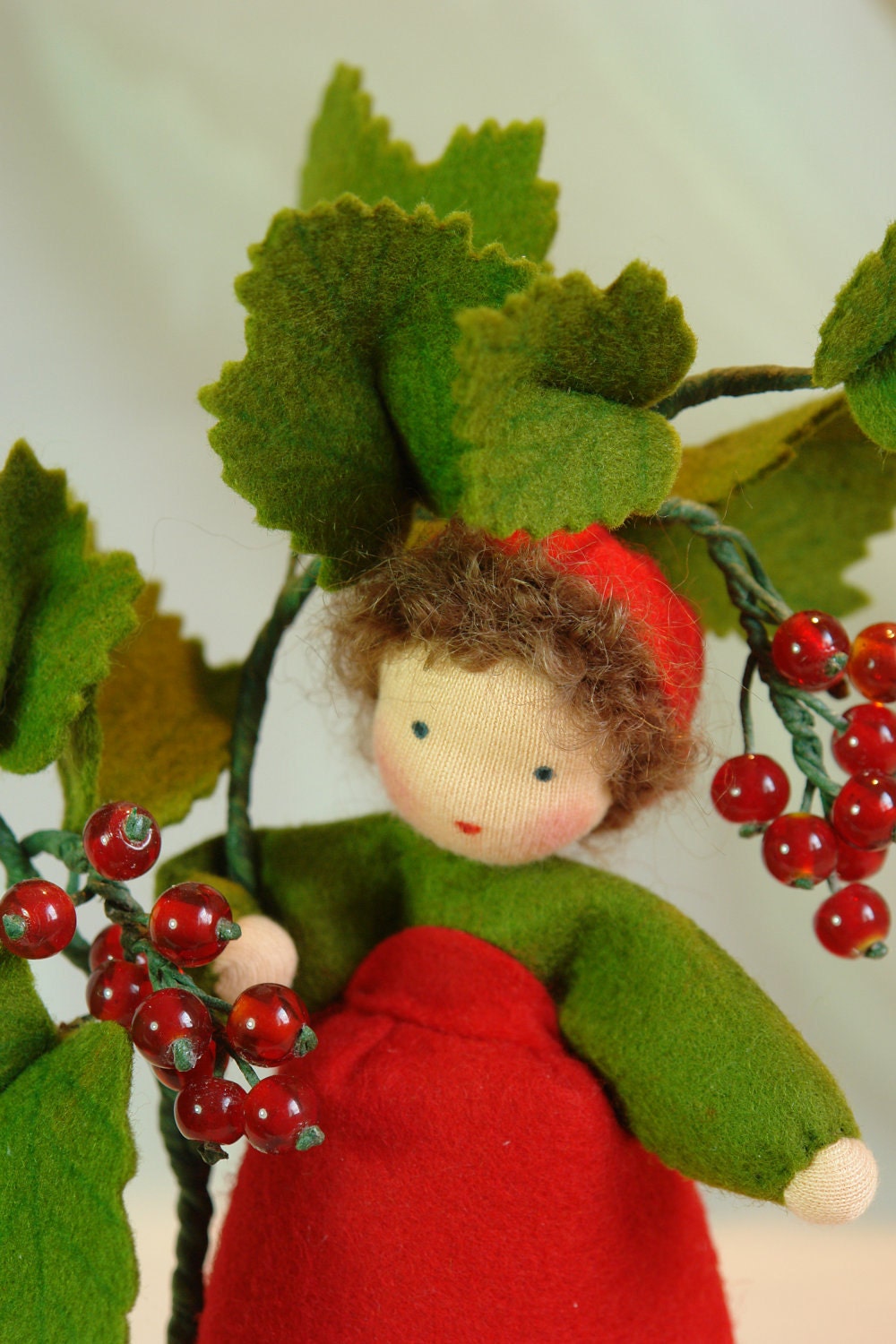 Red Currant - Flower Child - Waldorf Inspired - Nature Table