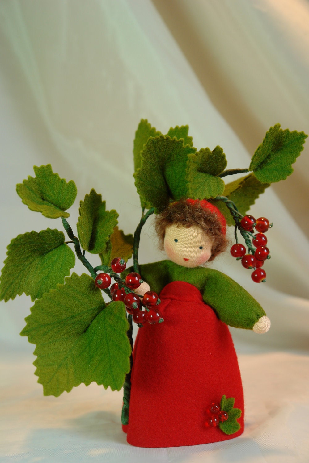 Red Currant - Flower Child - Waldorf Inspired - Nature Table