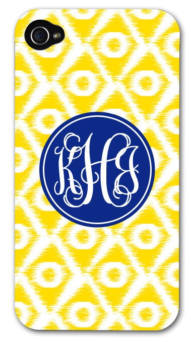 iPhone 5 Tough Case - Monogram iPhone Case - Personalized iPhone Case