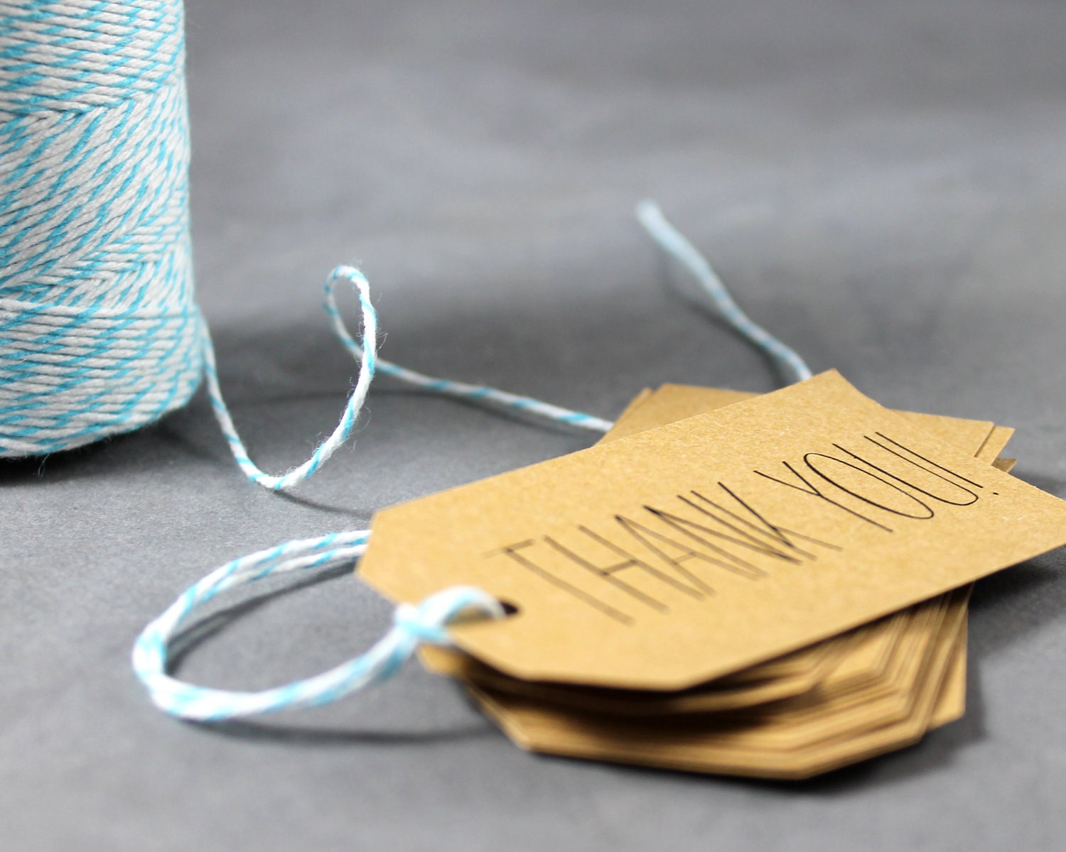 Wedding Thank You Tags for DIY Wedding Favors Set of 20