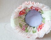 One of a Kind Easter Basket - Shabby Chic Pink