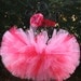 Sweet Valentine's Day Tutu Valentine Tutu With Matching Flower Headband From The Sweet Sweet Couture Collection Perfect For Valentine's Day