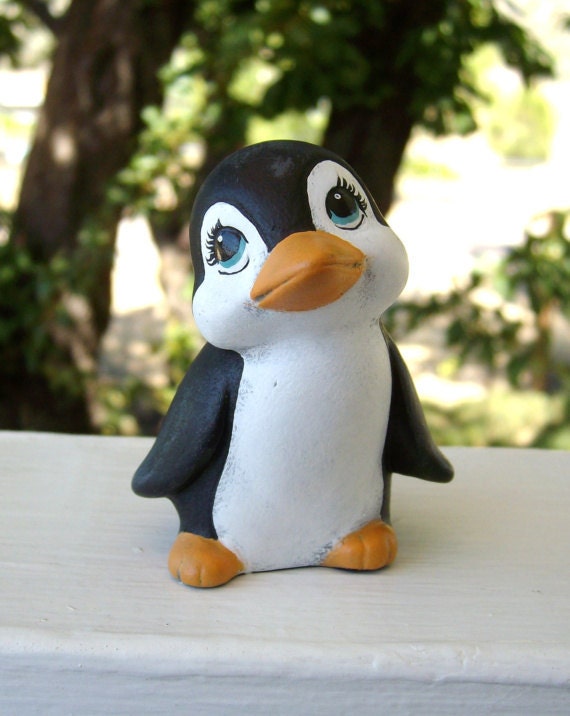 ceramic miniature - penguin