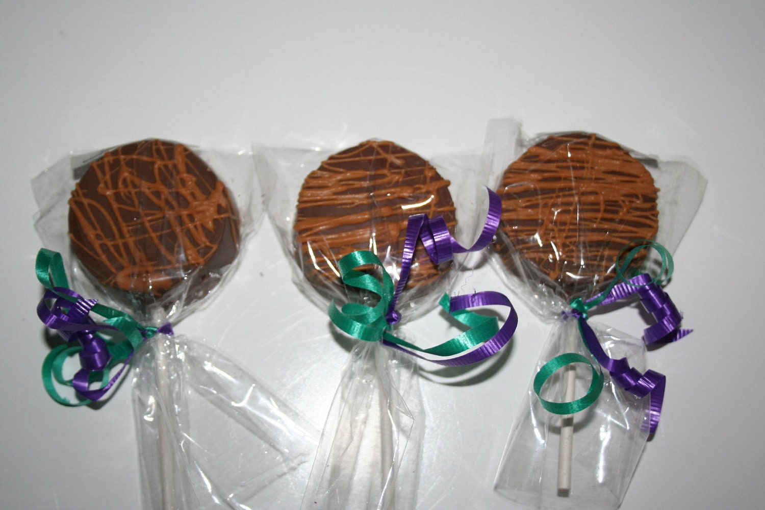 12 Peanut Butter Milk Chocolate Oreo Cookie Pops Sucker lollipop Birthday gift Party Favor Kids Baby Showers