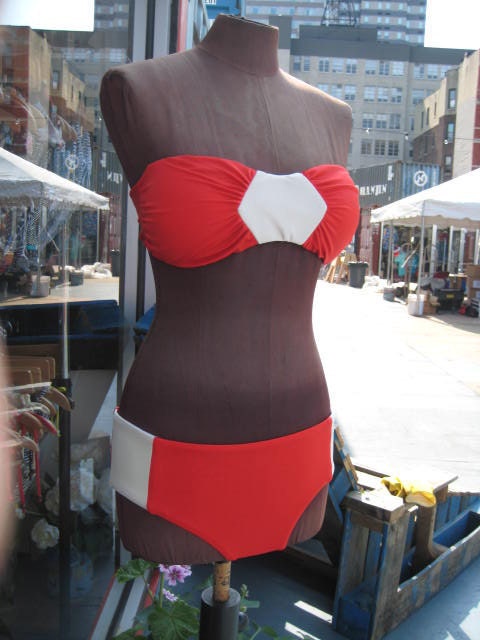Strapless Bandeau Bikini Set