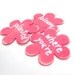 Shabby chic magnets. Bloom where you're Planted.