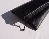 ACCESSORY BAG Black and gray vinyl