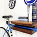 Elevate Bike Rack - Walnut (14")