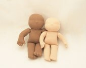Waldorf doll 10" body without hair - Make your own Waldorf doll - pure natural organic- FREE shipping