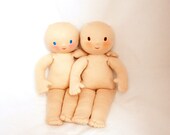 Waldorf doll 15" without hair  - pure natural organic- FREE shipping