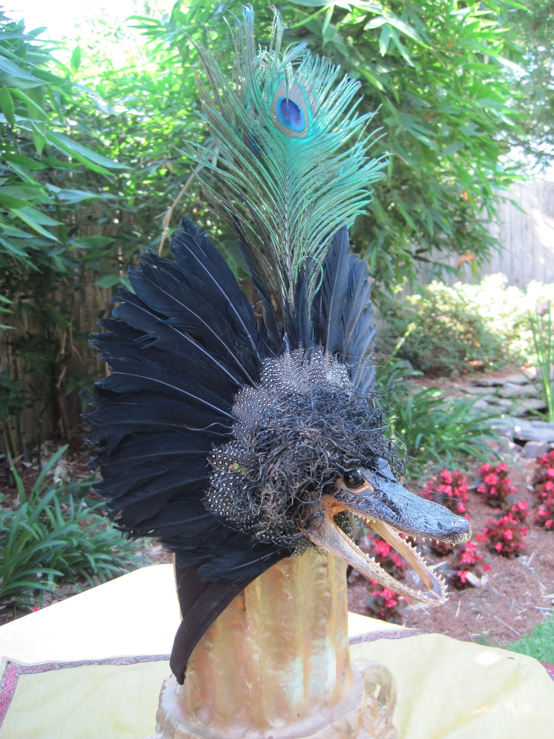 The Gator Feather Headdress