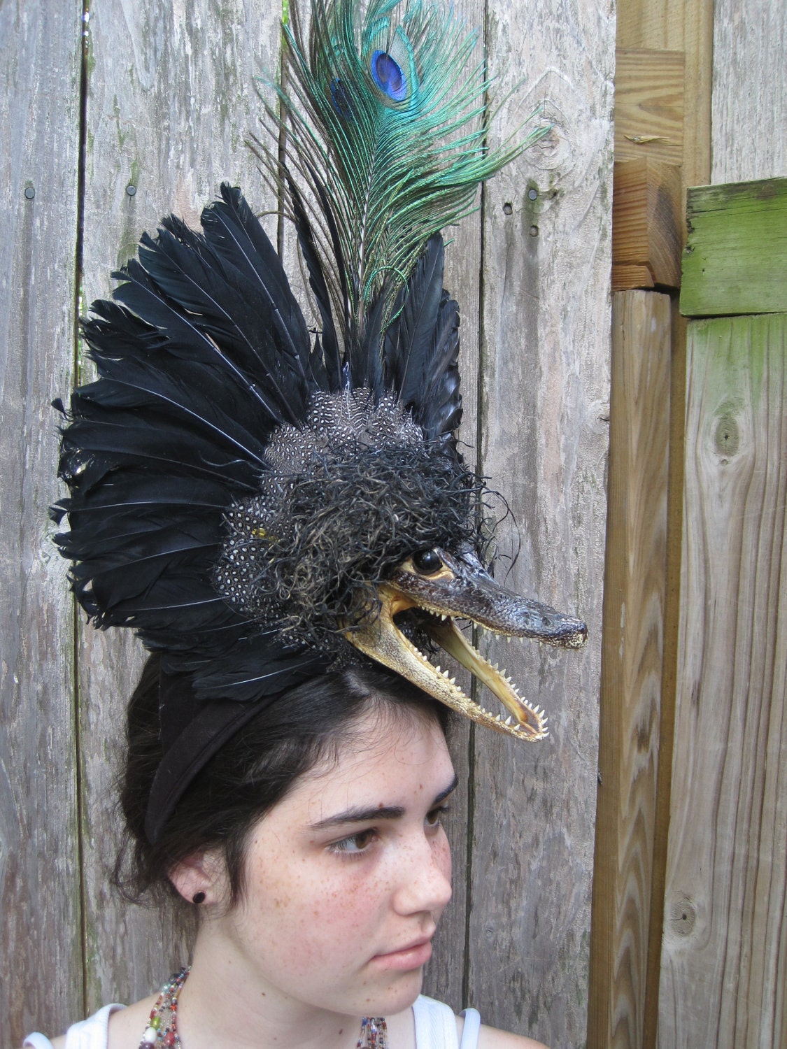 The Gator Feather Headdress