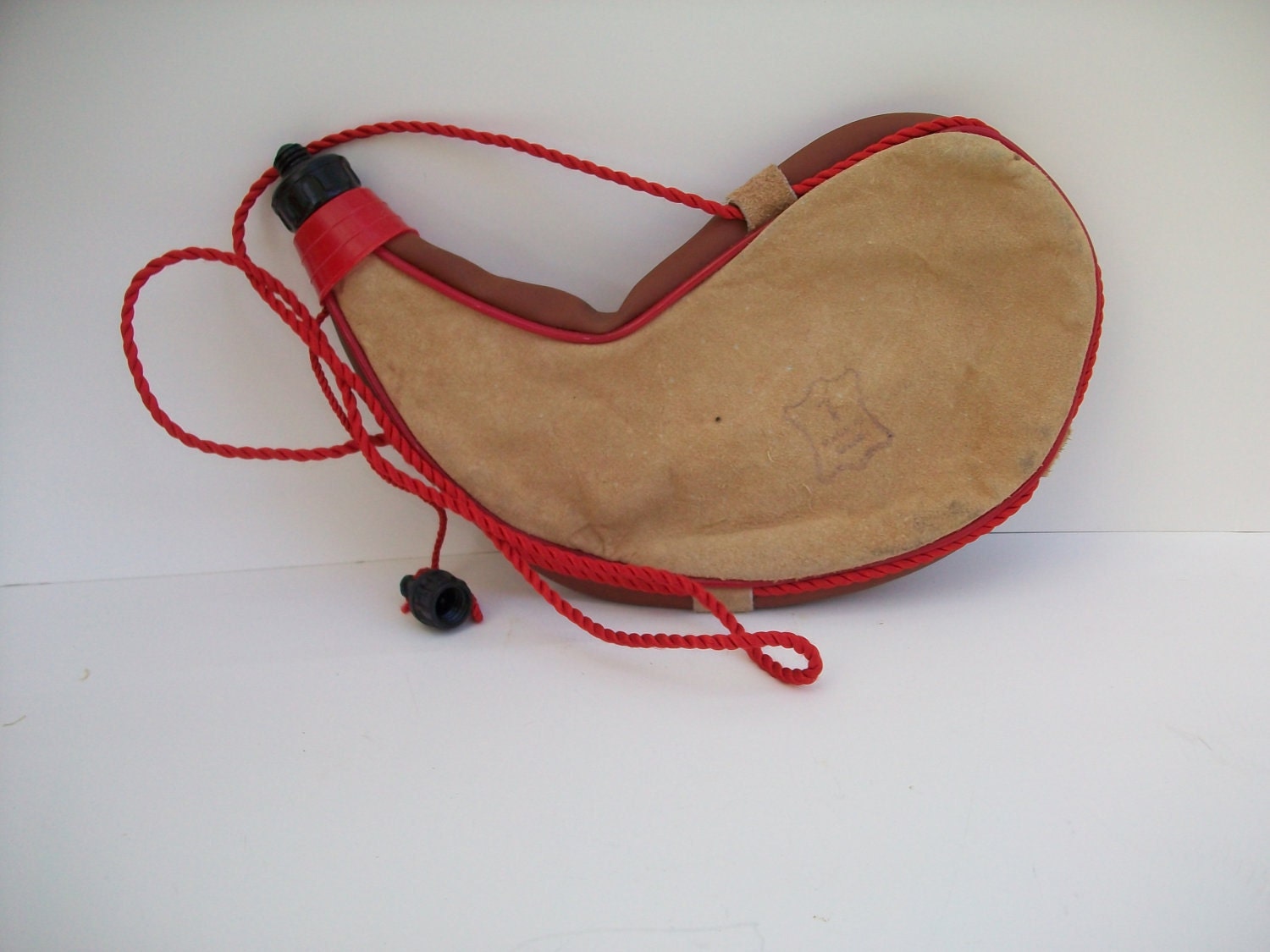 Handsome Water/Wine suede pouch