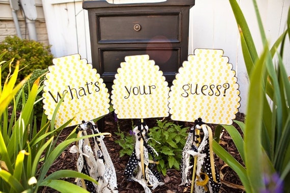 Honeybee Collection: Printable Party Signs - As Seen on Hostess with the Mostess Il_570xn