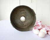 Antique Cake Pan, Swans Down Cake Pan, Vintage Cake Pan, Farmhouse Kitchen, Rustic Kitchen