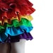 Girls Rainbow Birthday Skirt, children's clothing, kids, toddler, baby