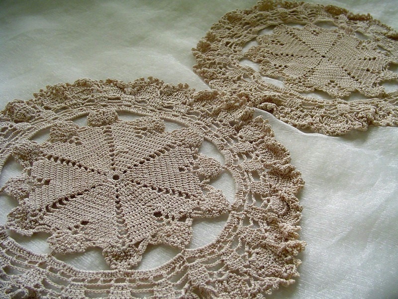 Doilies Hand Embroidered Set Of 3