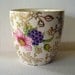 Porcelain Cup Floral Hand-Painted, Old Foley Porcelain, James Kent Staffordshire, Chinarita 560, Gold Leaf   9