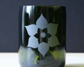 Recycled Bottle Drinking Glass - Lotus Mini Juice - Single