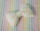 Large Pillowy "Oh Baby Blocks" 2way Bow